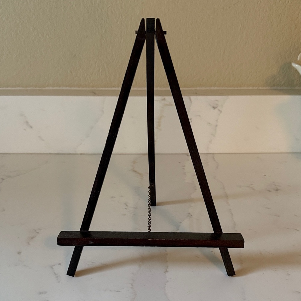 Vintage Wooden Display Easel